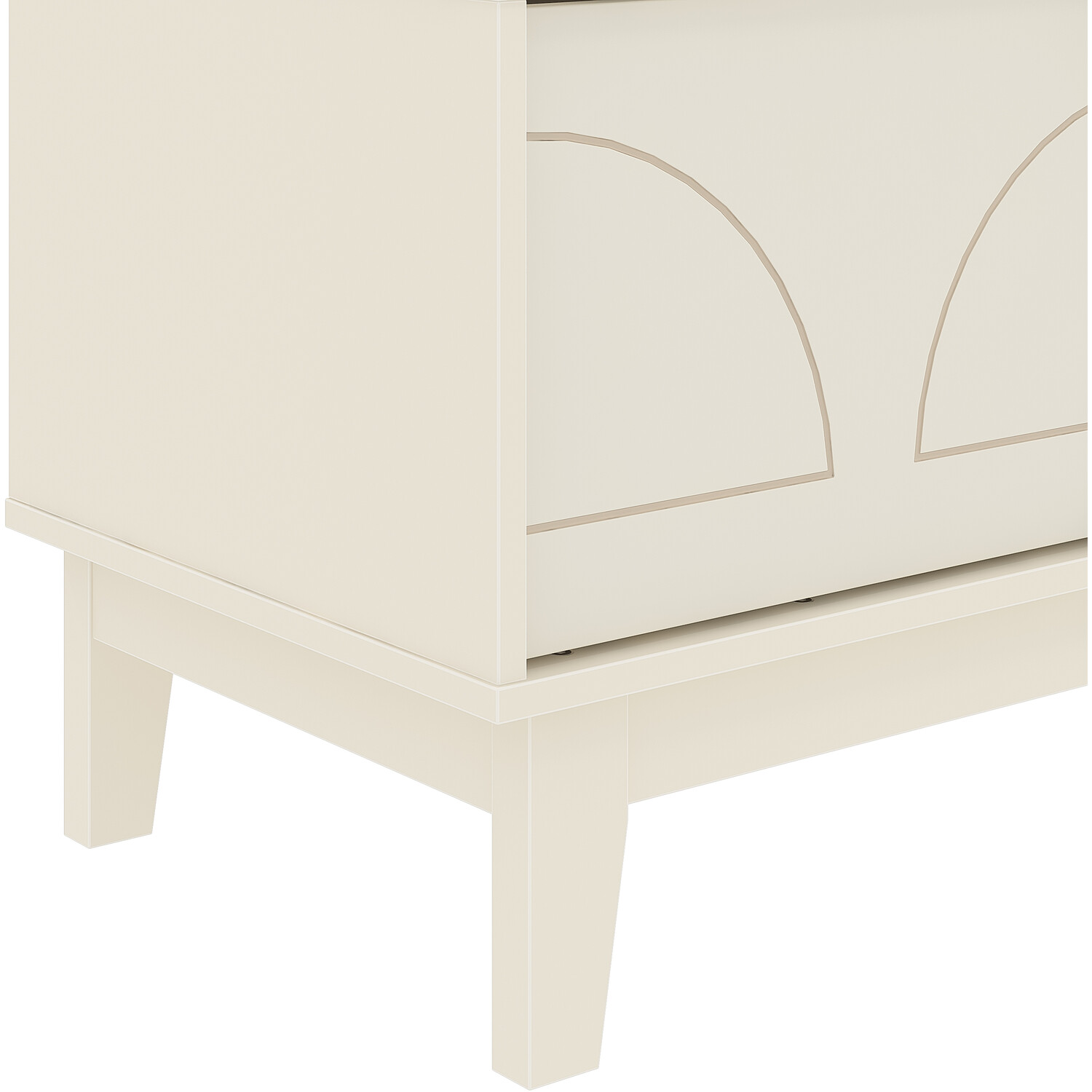 Florence TV Unit - Ivory Image 13