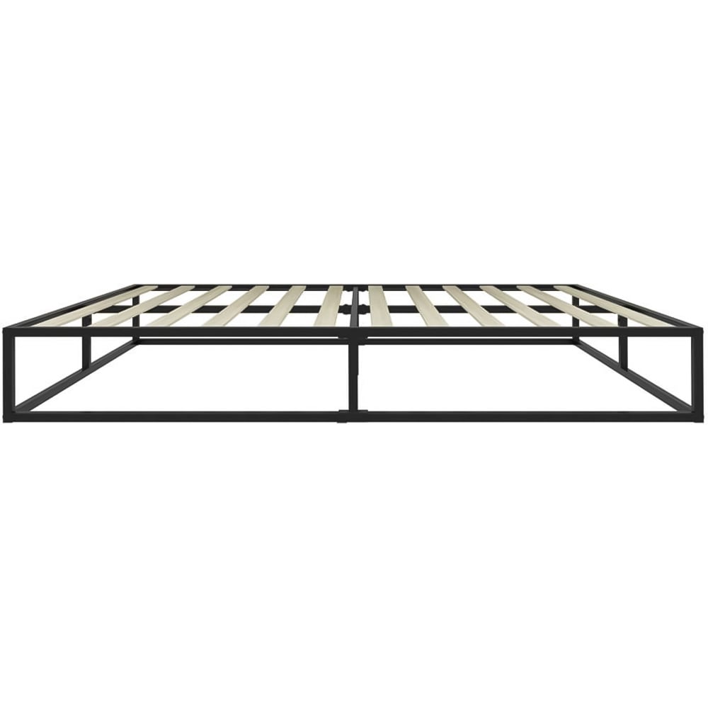 Soho Small Double Black Metal Platform Bed Frame Image 4