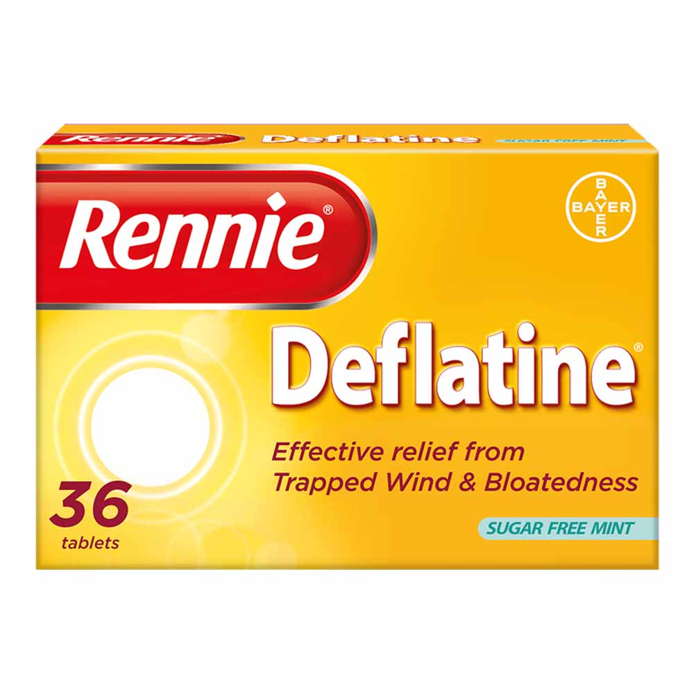 Rennie Deflatine Tablets 36 pack Image 2