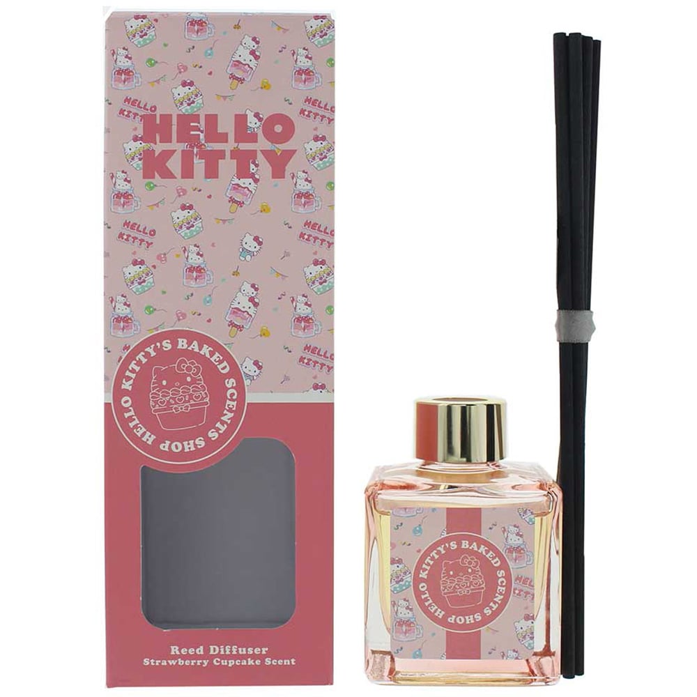 Hello Kitty Bakery Strawberry Cupcake Diffuser 100ml Image 2