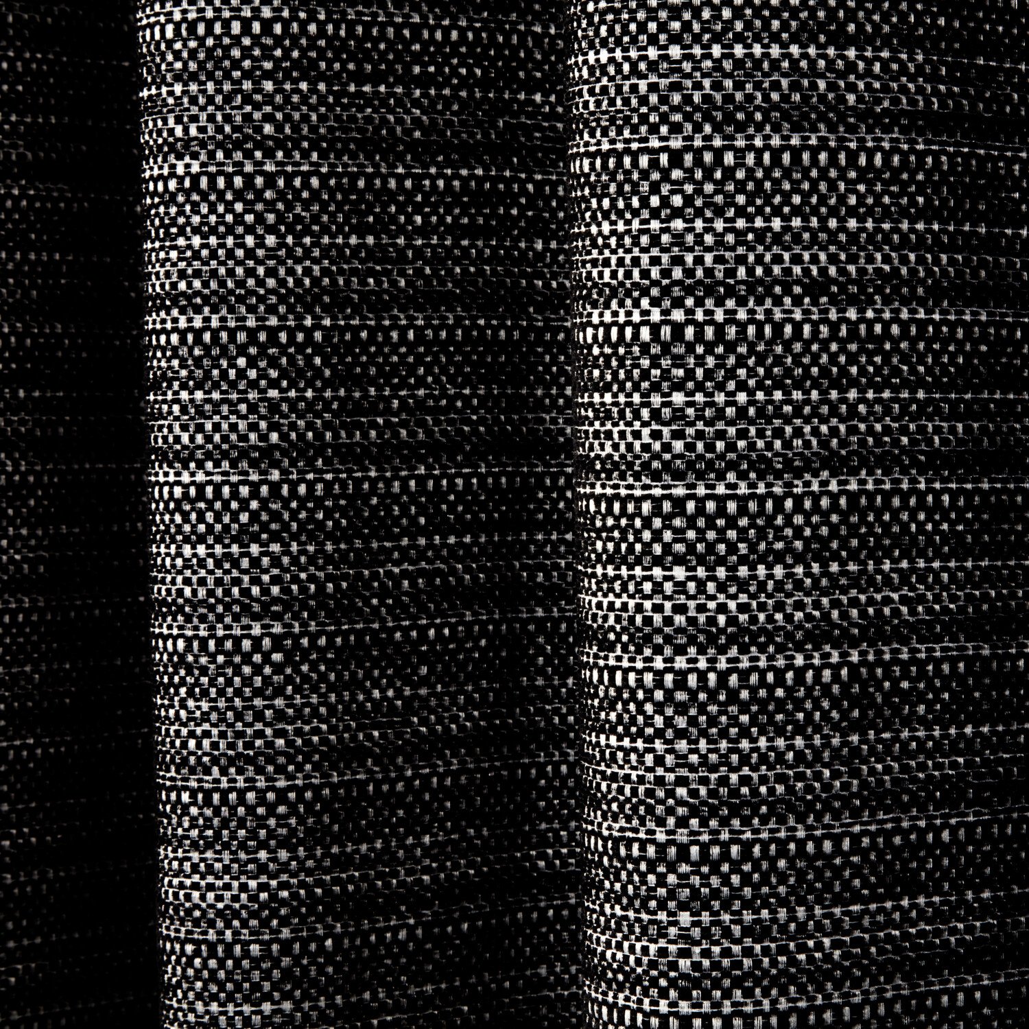 Halden Eyelet Curtain Black 168cm 229cm Image 4