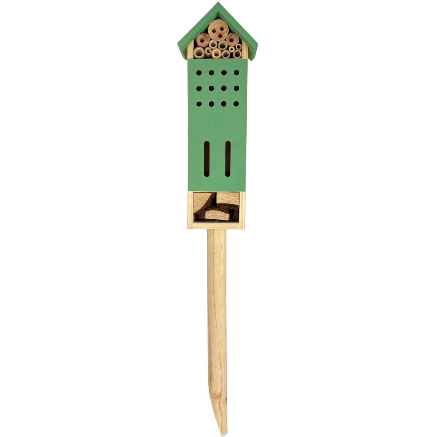 Insect Hotel on Stake Green Image 3