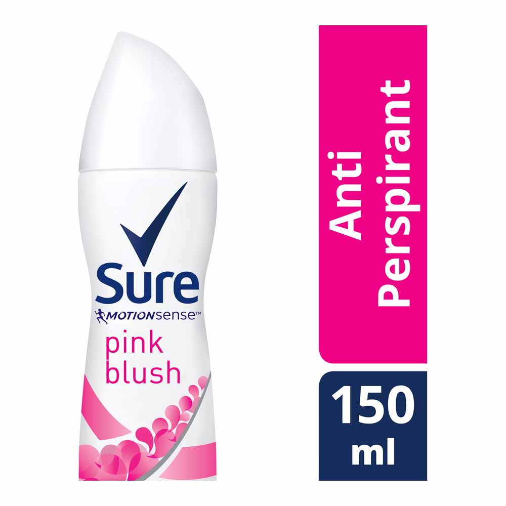 Sure For Women Pink Blush Anti-Perspirant Deodorant 150ml Image 1