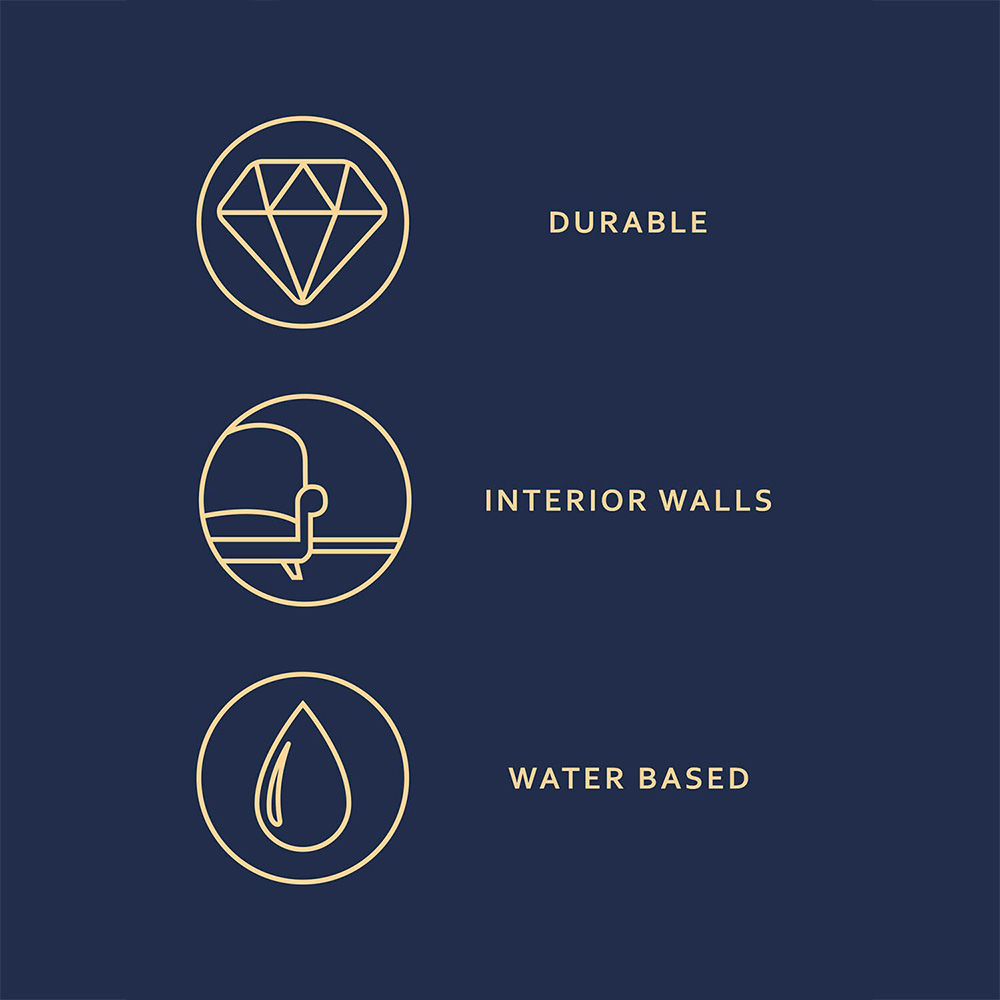 Dulux Heritage Walls and Ceilings Deep Ultramarine Velvet Matt Emulsion Paint Tester Image 7