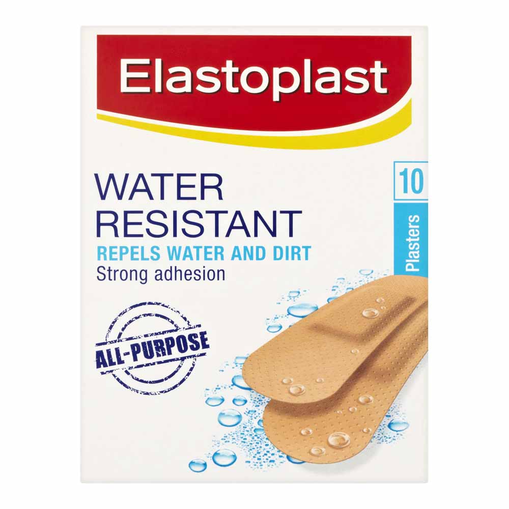 Elastoplast Water Resistant Plasters 10pk Image 1