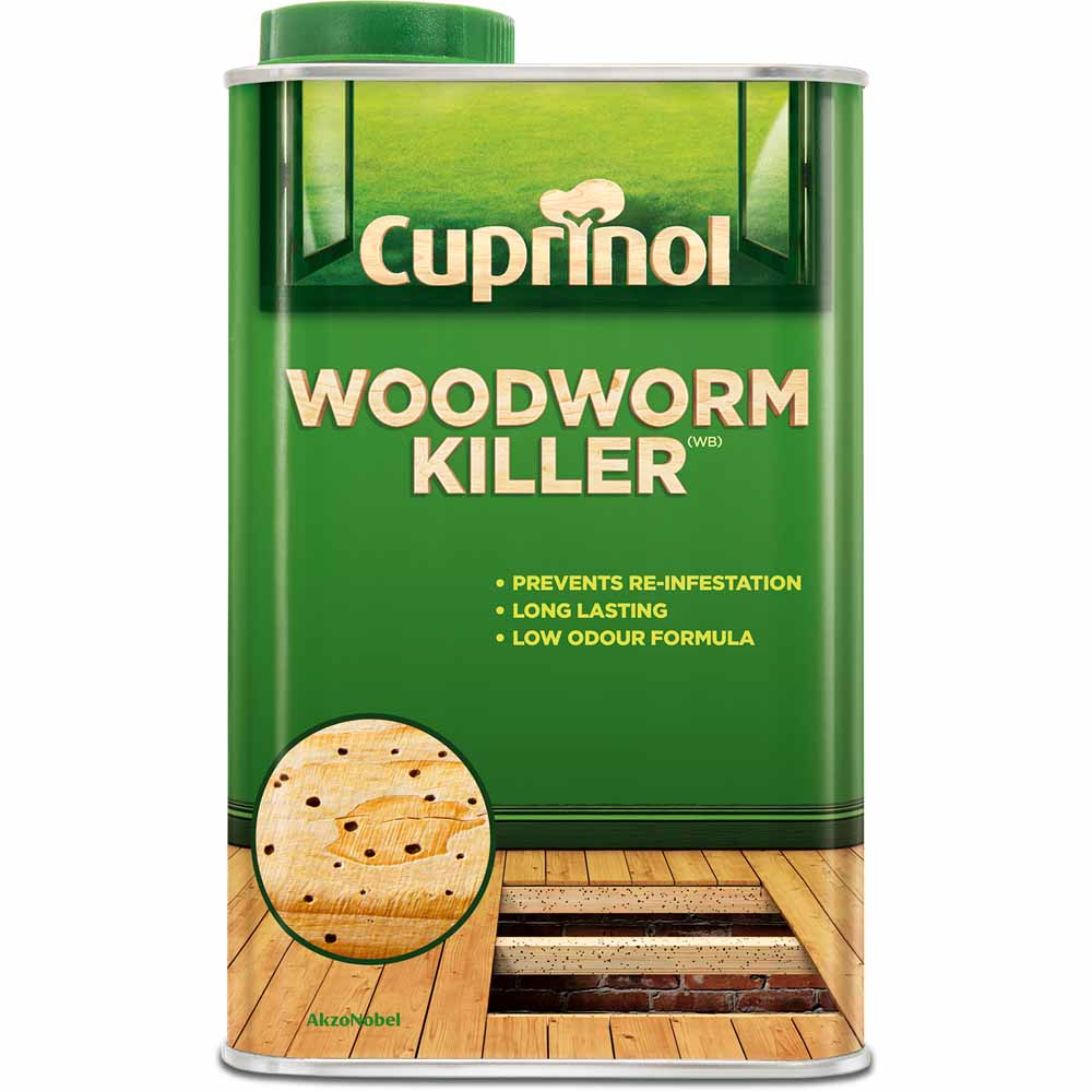 Cuprinol Woodworm Killer 1L Image 2
