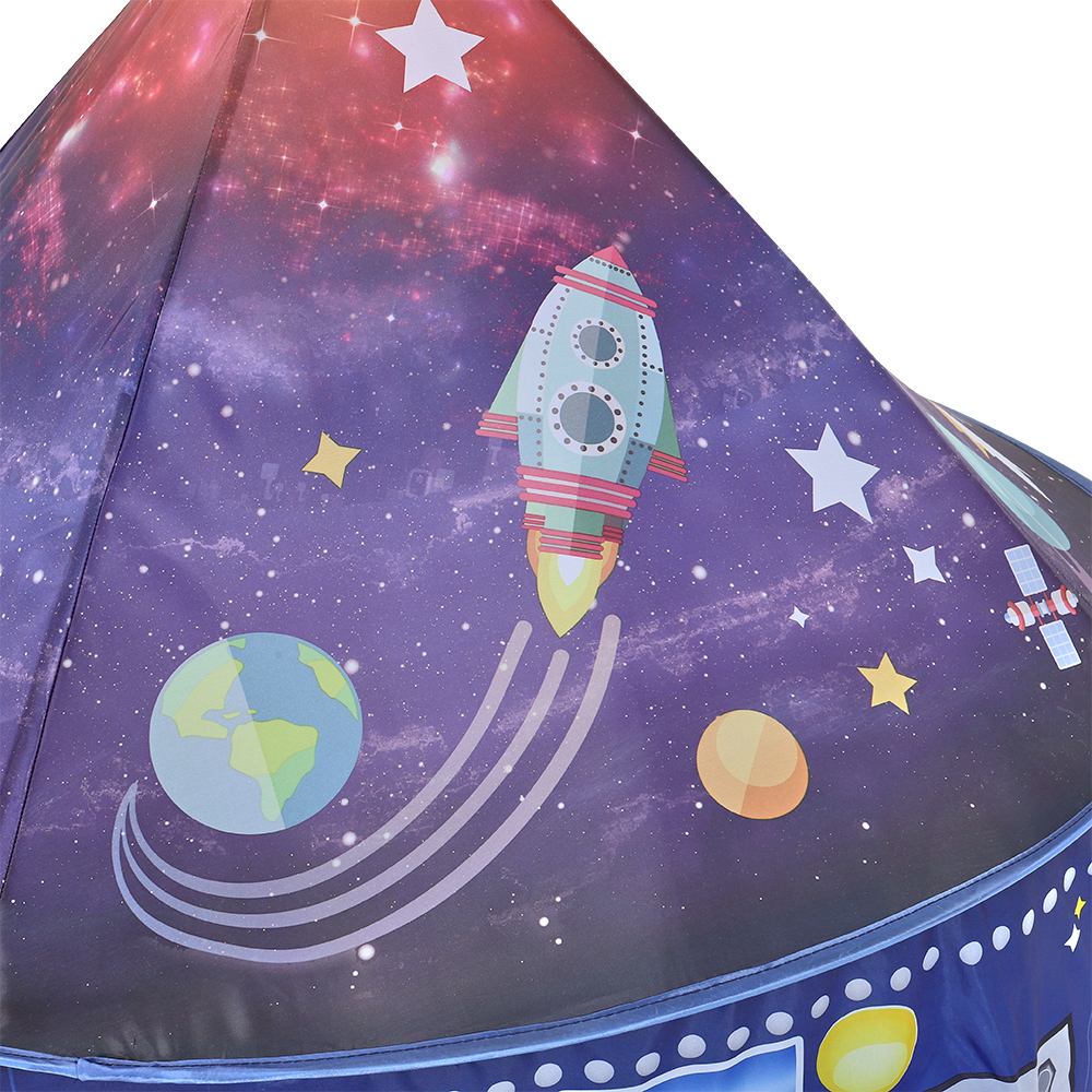 Living and Home Space Theme Kids Pop Up Play Tent Image 5