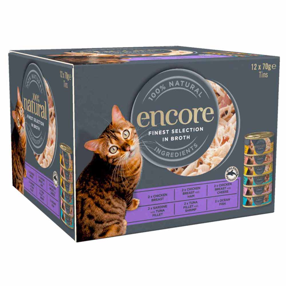 Encore Finest Selection Cat Food Tin 12x70g Wilko
