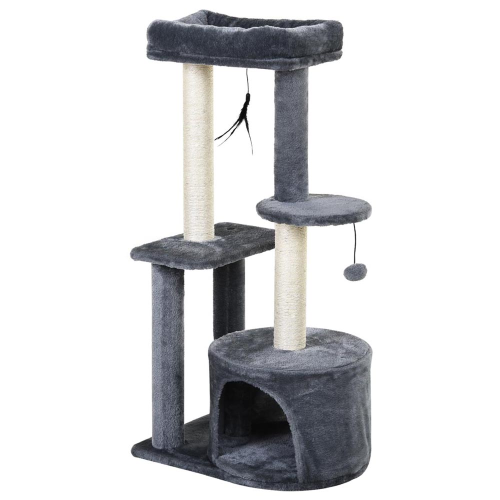PawHut Cat Multi-Activity Tree Tower Image 1