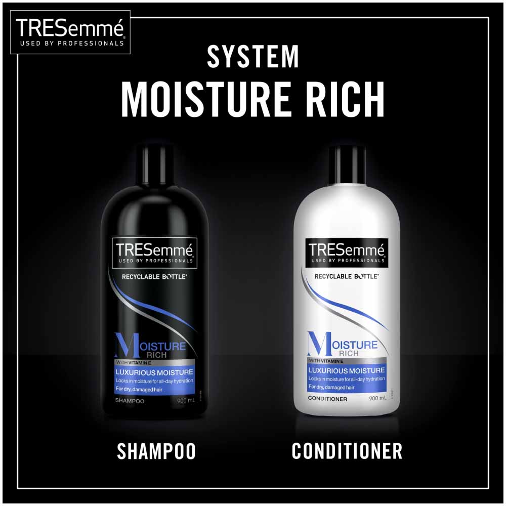 TREsemme Moisture Rich Shampoo 900ml | Wilko