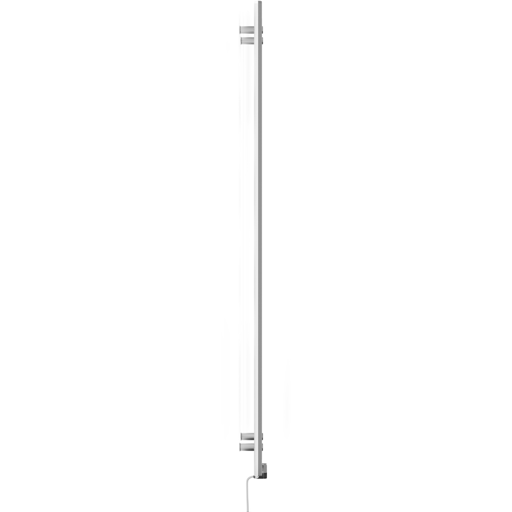 Terma Leo Chrome Electric Towel Rail with MOA Blue Element Upgrade 1800 x 600mm Image 3