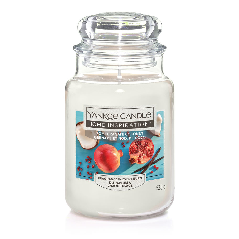 Yankee Candle Large Jar Pomegranate Coconut Image
