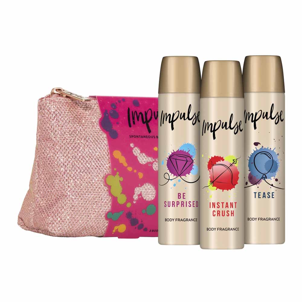 Impulse Spontaneous Beauty Bag Gift Set Image 3