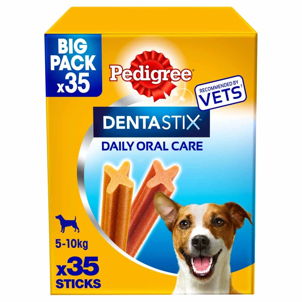 Pedigree Dentastix Daily Adult Small Dog Treats 35 Pack Case of 4 x 550g Image 2