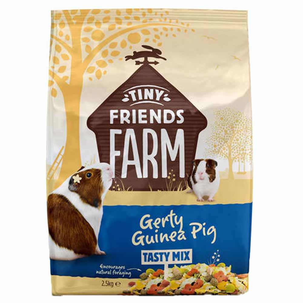 Tiny Friends Farm Gerty Guinea Pig Mix 2.5kg Image 1