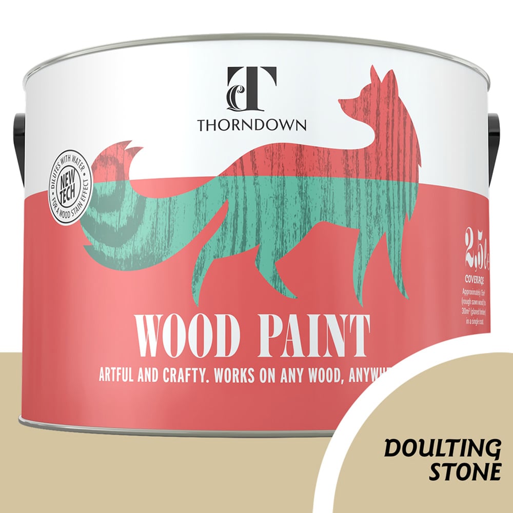 Thorndown Doulting Stone Satin Wood Paint 2.5L Image 4