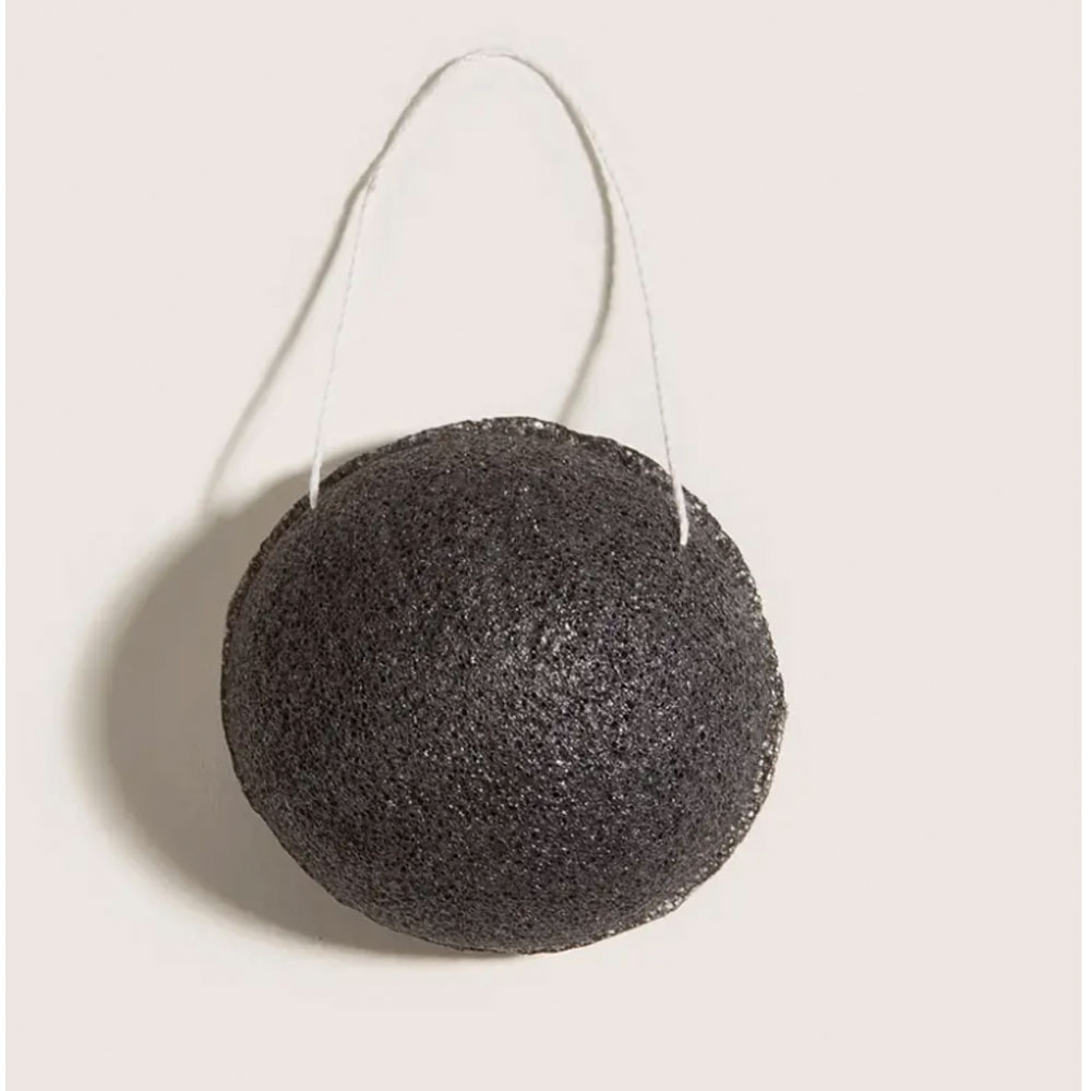 Avilo Charcoal Infused Facial Cleansing Sponge 2 Pack Image 3