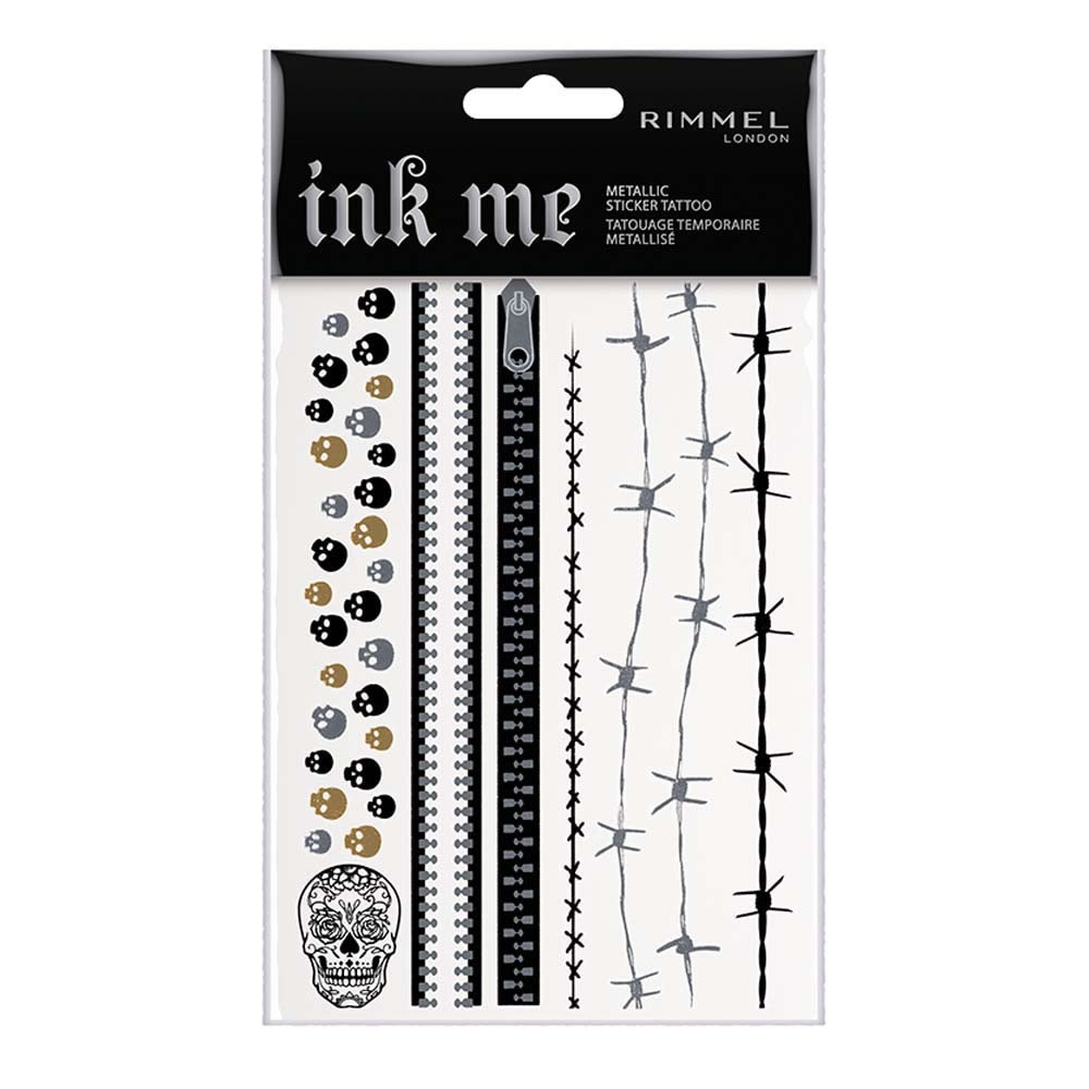 Rimmel Ink Me Halloween Temporary Tattoos 5 Pack Image 2