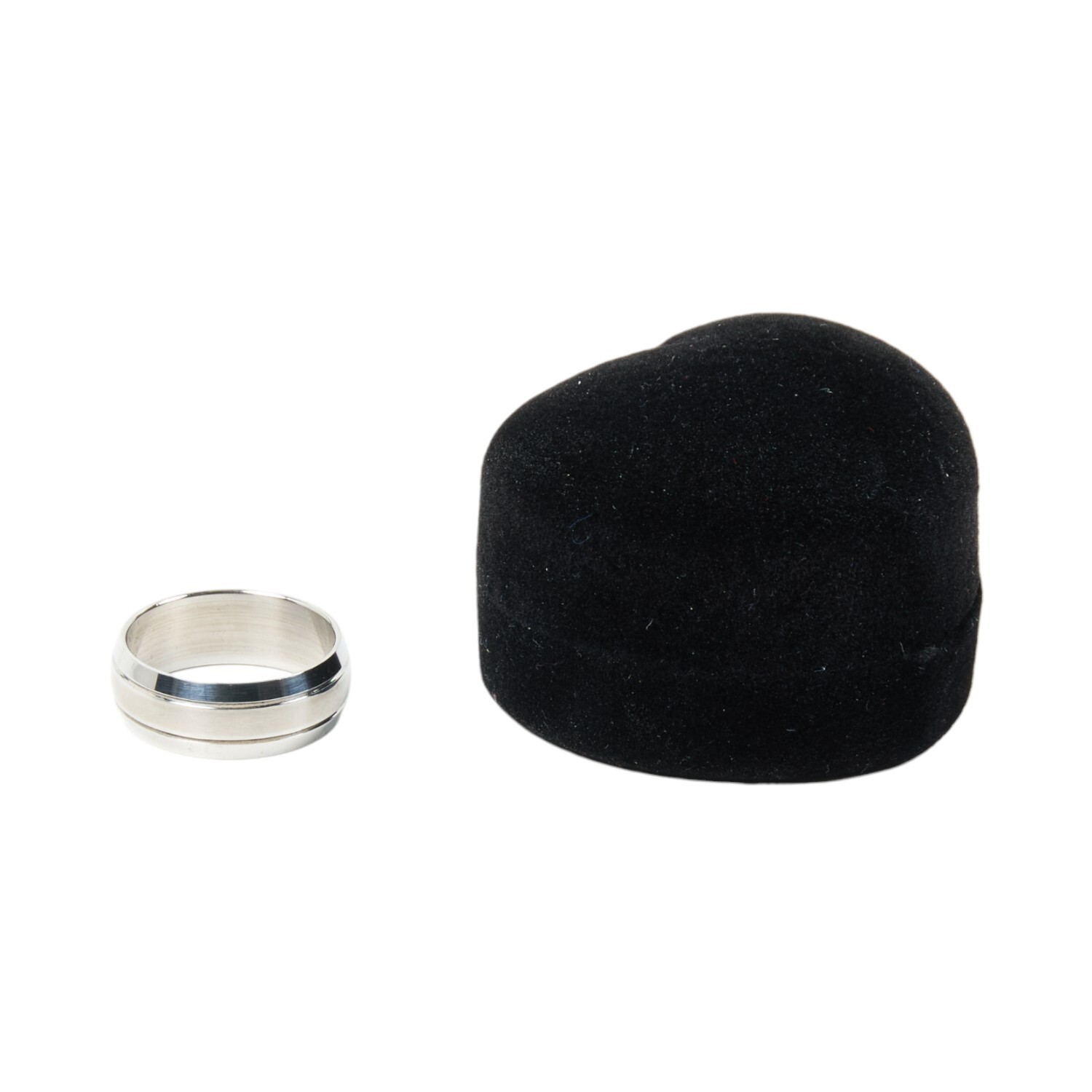 Stainless Steel Ring Silver Image 3