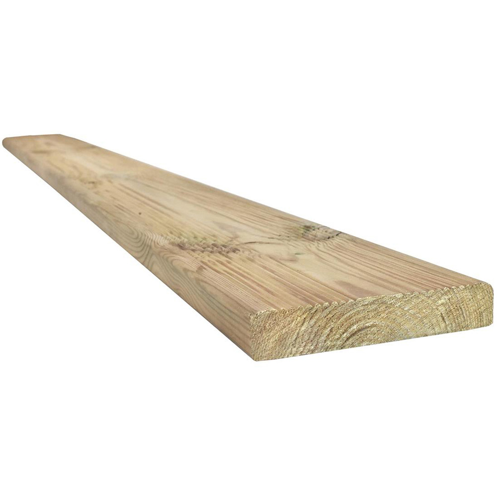 Snowdon Timber Pressure Treated Decking Board 2.4m x 145 x 27mm 8 Pack Image 1