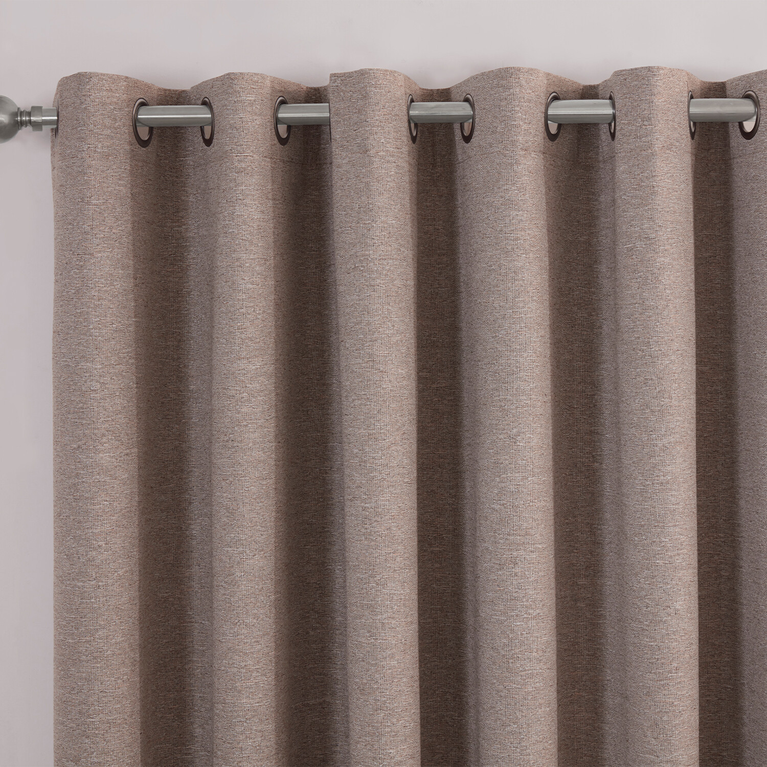 Dusk Eyelet Curtain Natural / 168cm / 229cm Image 3
