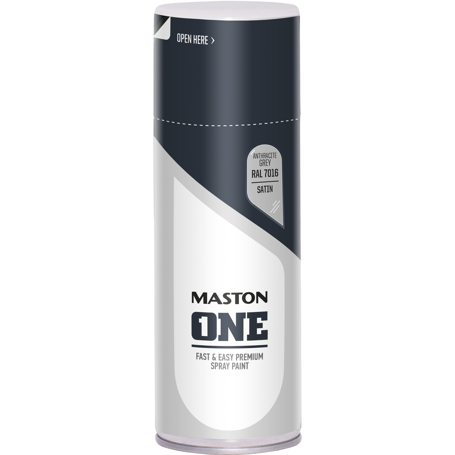Maston One Satin Spray Paint Anthracite Grey Image