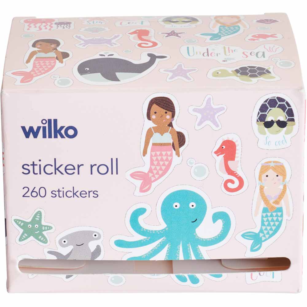 Wilko Under The Sea Roll of Stickers Image 1
