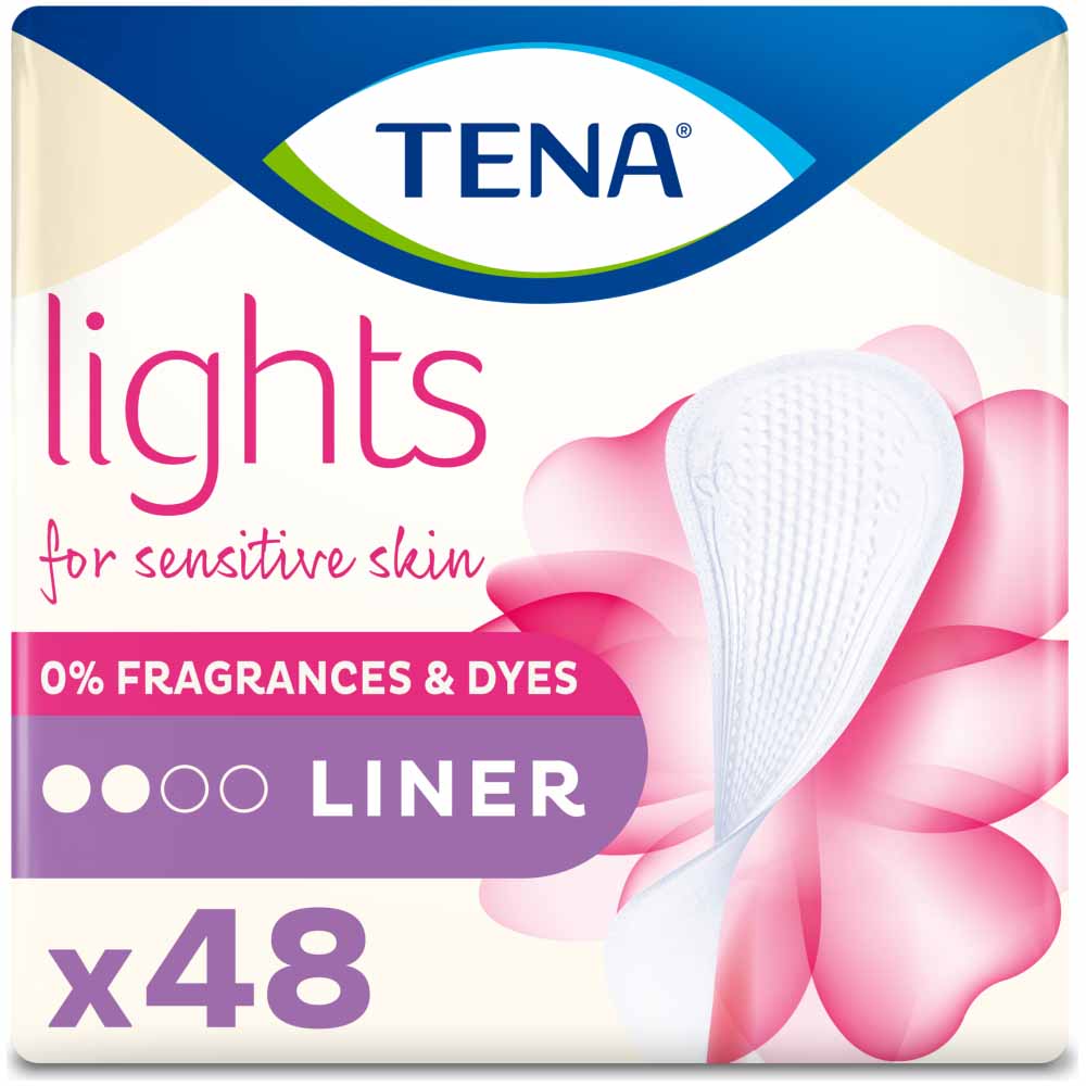 Lights by Tena Liners 48 pack Image
