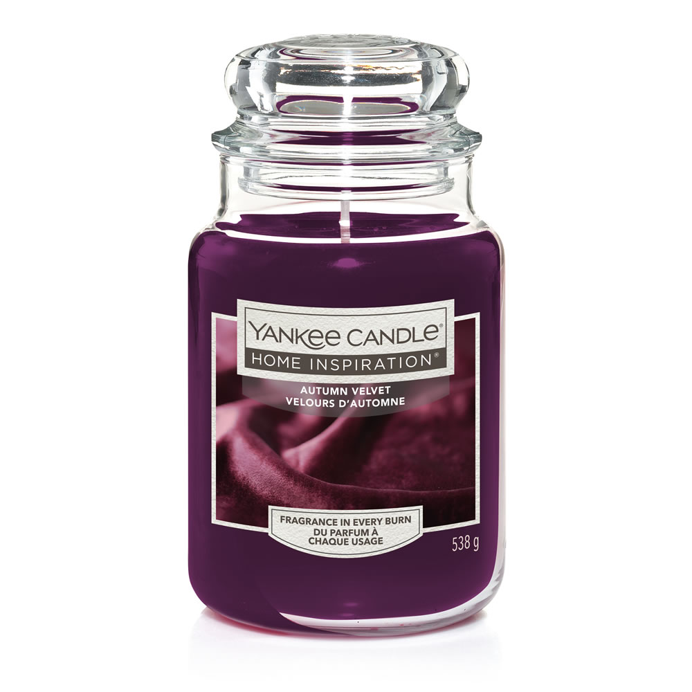 Yankee Candle Home Inspiration Autumn Velvet Large  Jar Image 1