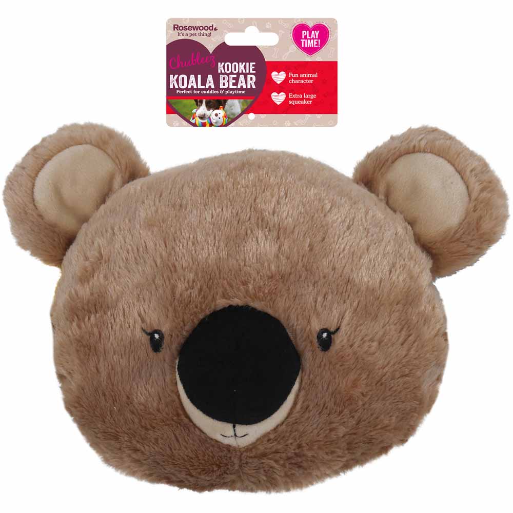 Rosewood Kookie Koala Bear Dog Toy 26cm Image 6