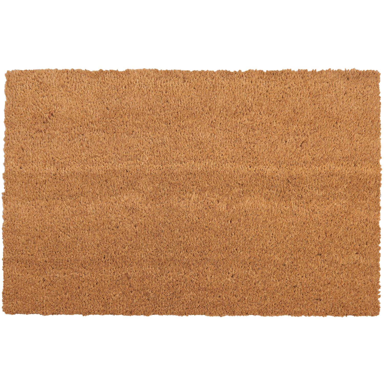 PVC Backed Coir Doormat Brown Image 2