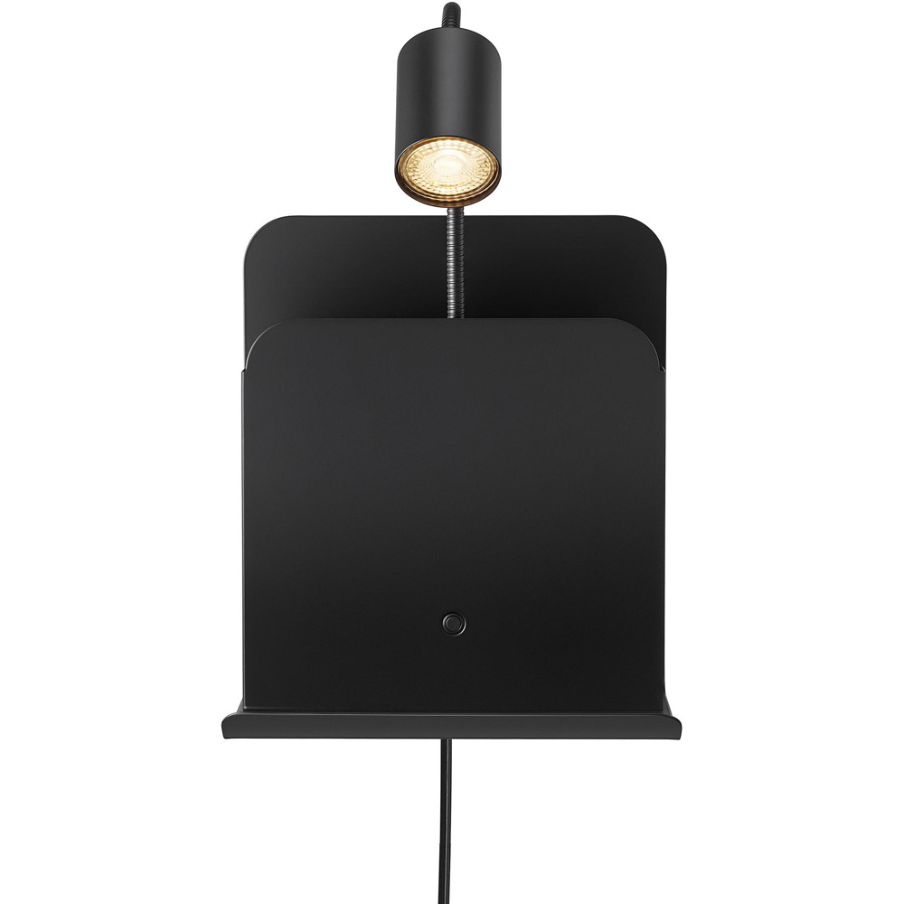 Nordlux Roomi Black Wall Light Image 3