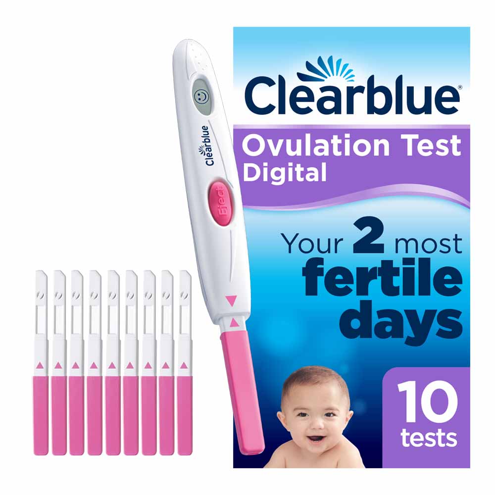 Clearblue Digital Ovulation Test 10 pack Image 4