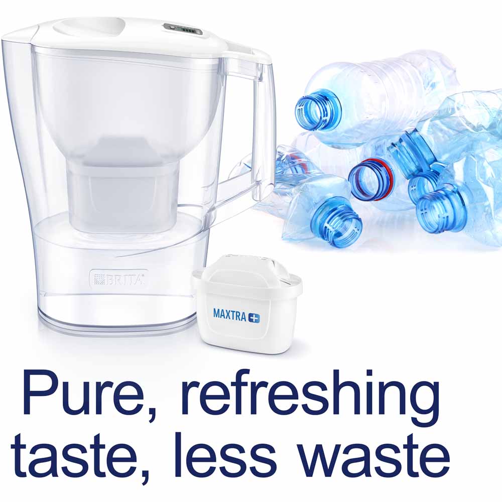 Brita Maxtra+ Aluna 2.4L Cool White Jug Image 9