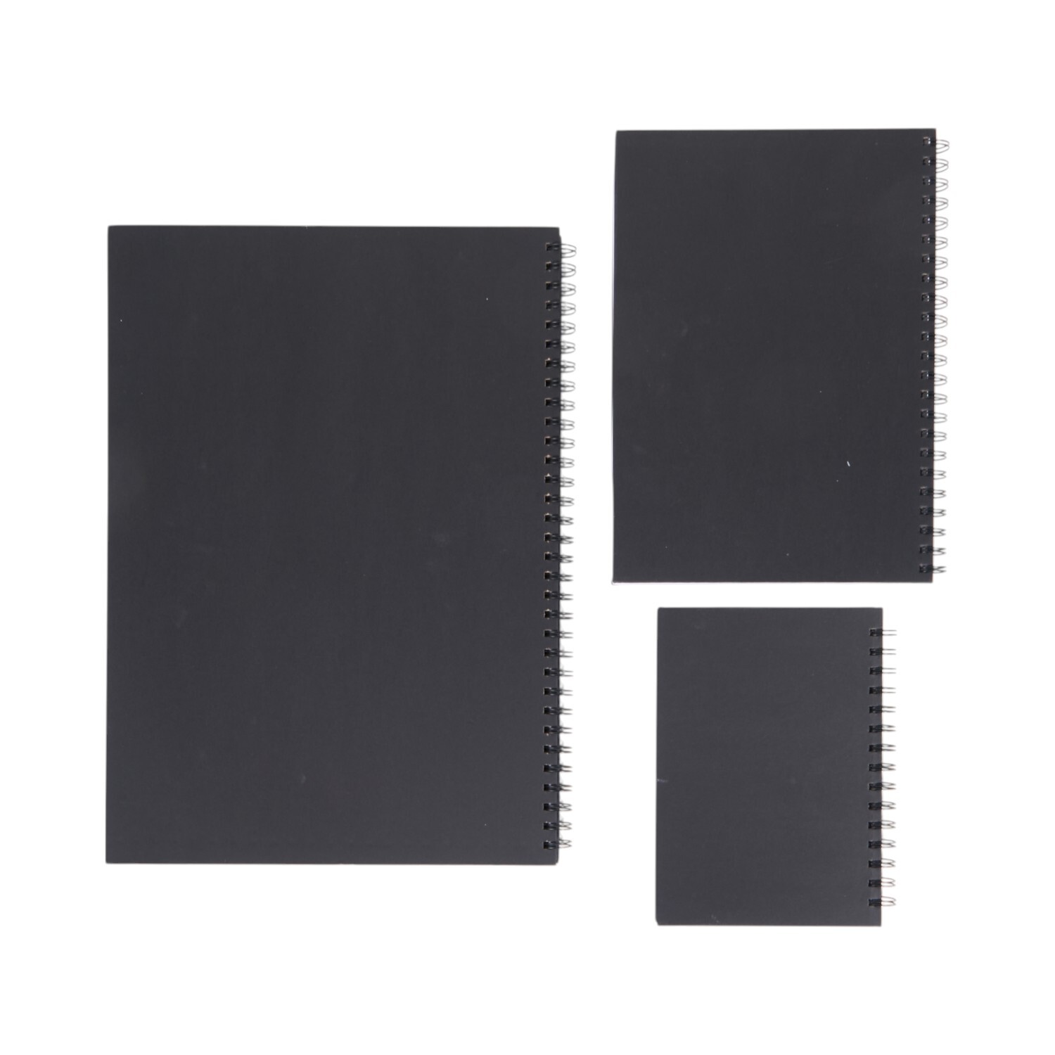 Multipack Wire Bound Sketchbooks Black Image 1