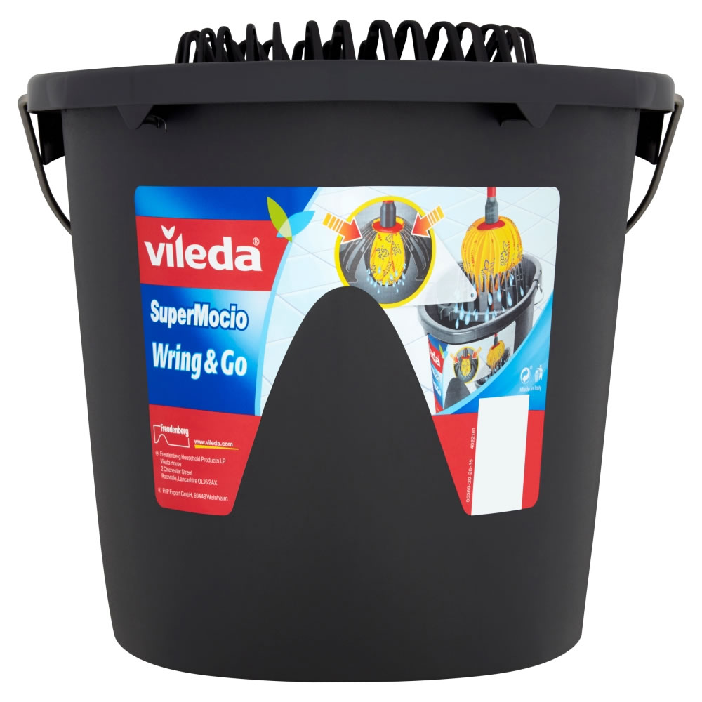 Vileda Supermocio Wring & Go Bucket Image 1