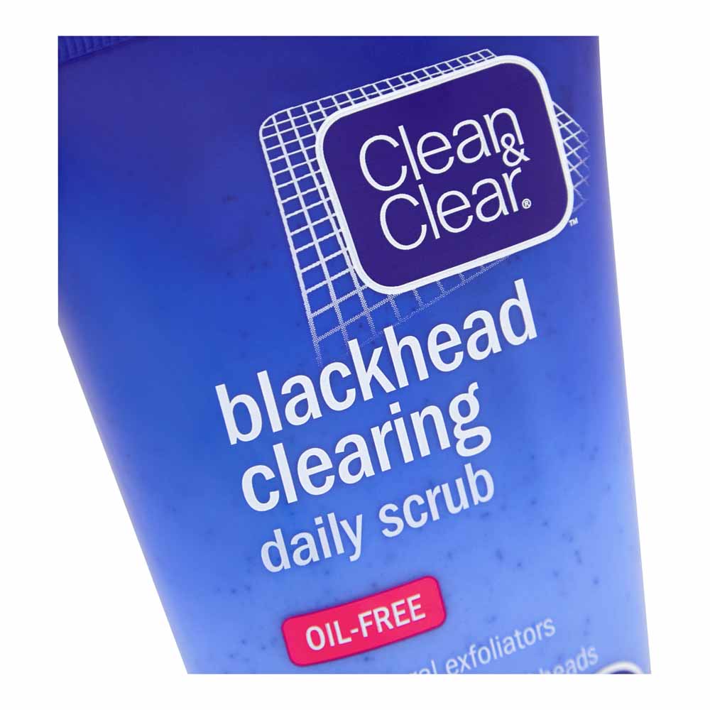 Clean & Clear Blackhead Clearing Daily Scrub 150ml Wilko
