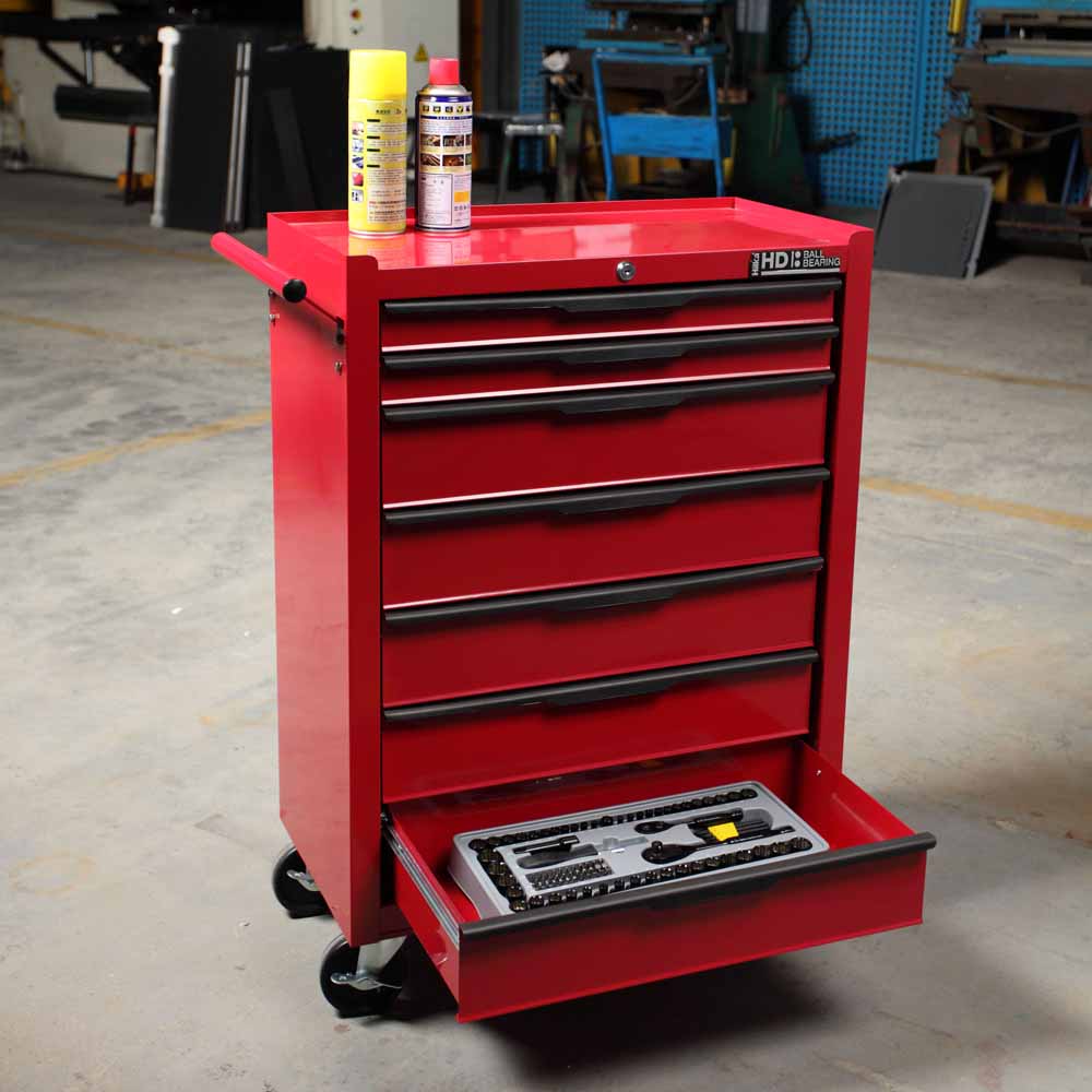 Hilka Heavy Duty 7 Drawer BBS Tool Trolley Image 7