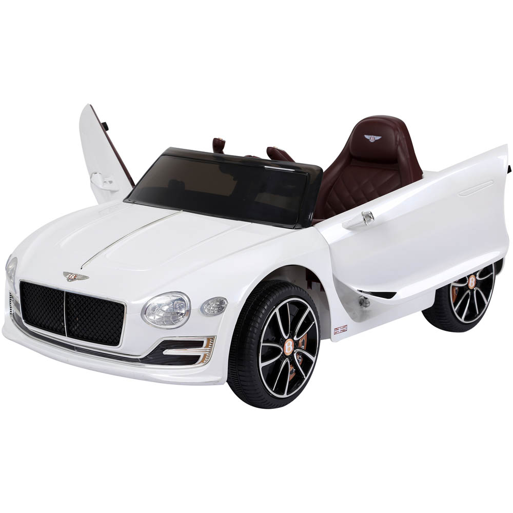 Tommy Toys Bentley Style Kids Ride On Electric Car White 6V Image 1