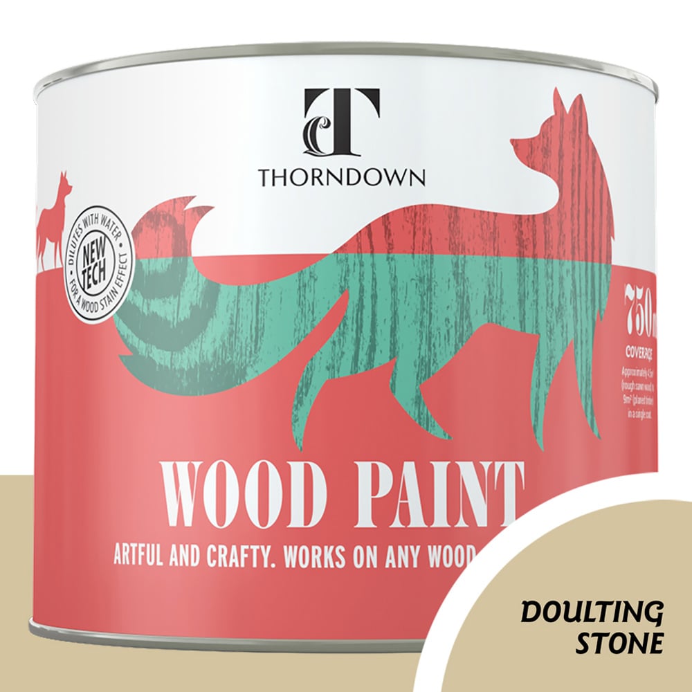 Thorndown Doulting Stone Satin Wood Paint 750ml Image 4