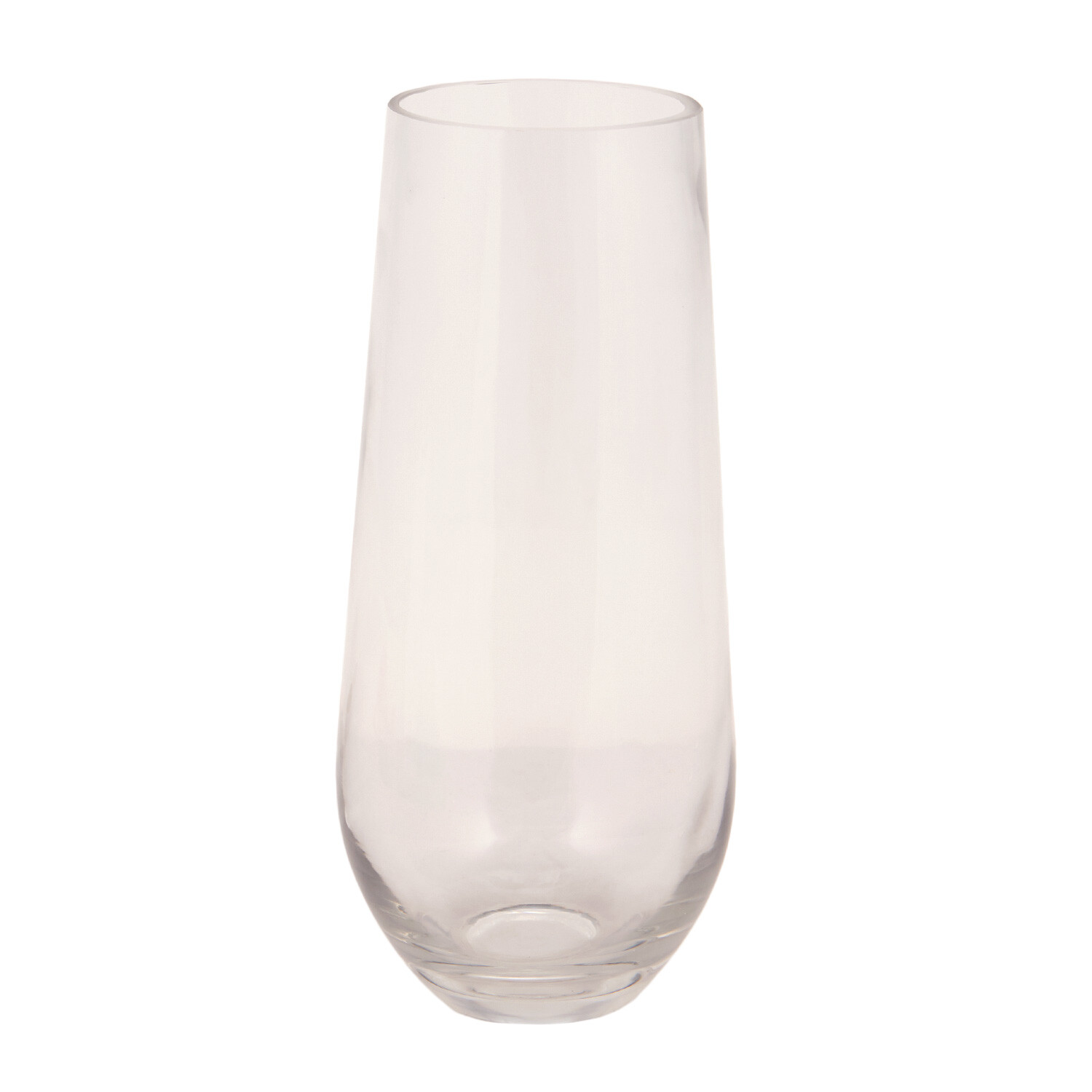 Clear Tulip Vase Image 1