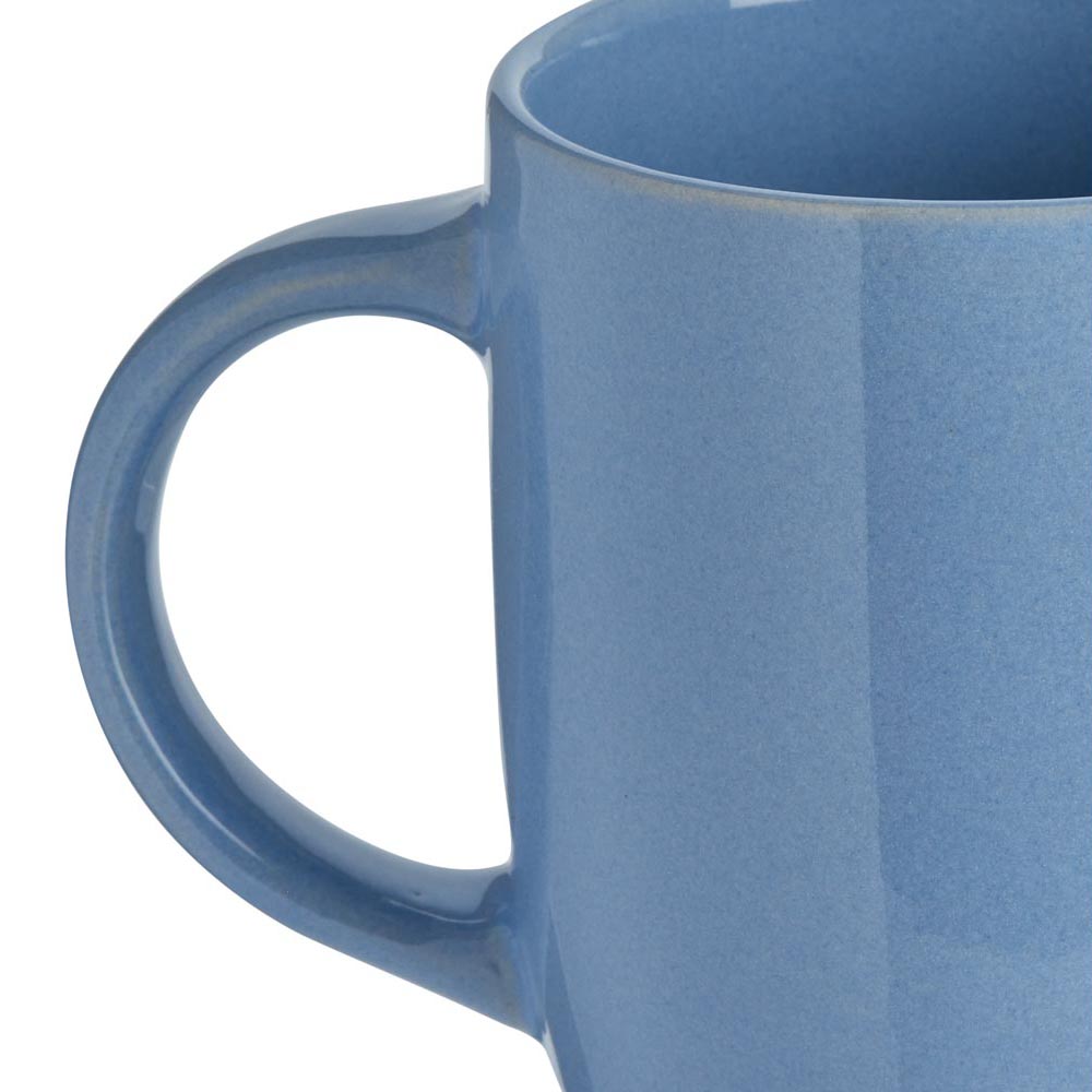 Wilko Blue Biscuit Base Mug Image 4