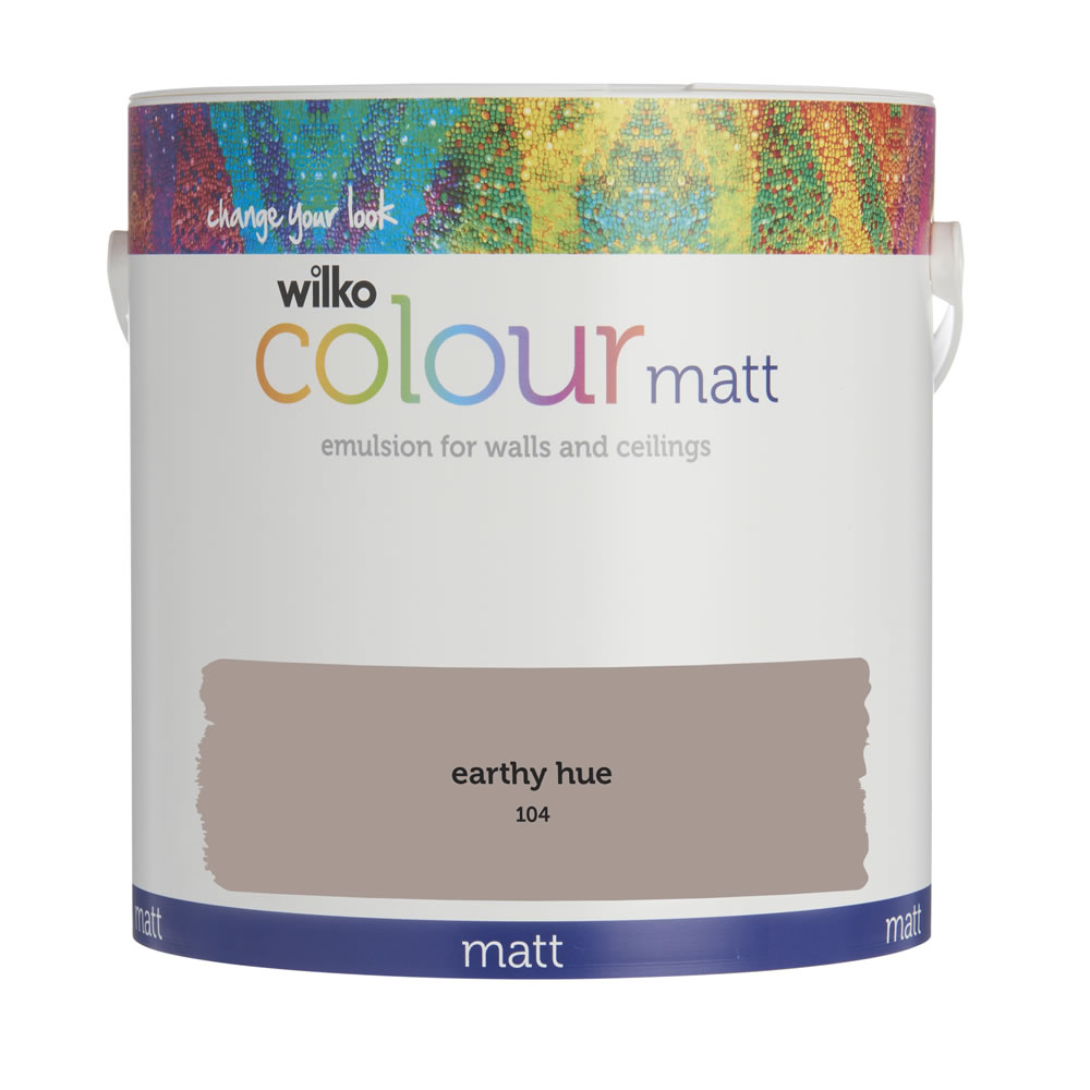 Wilko Earthy Hue Matt Emulsion Paint 2.5L Image 1