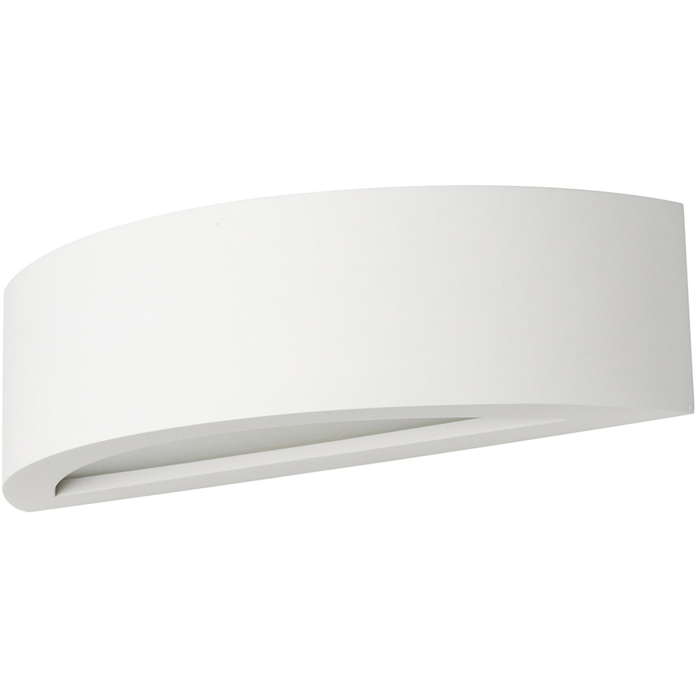 Inlight Paetyn Paintable Plaster Up and Down Wall Light Image 1