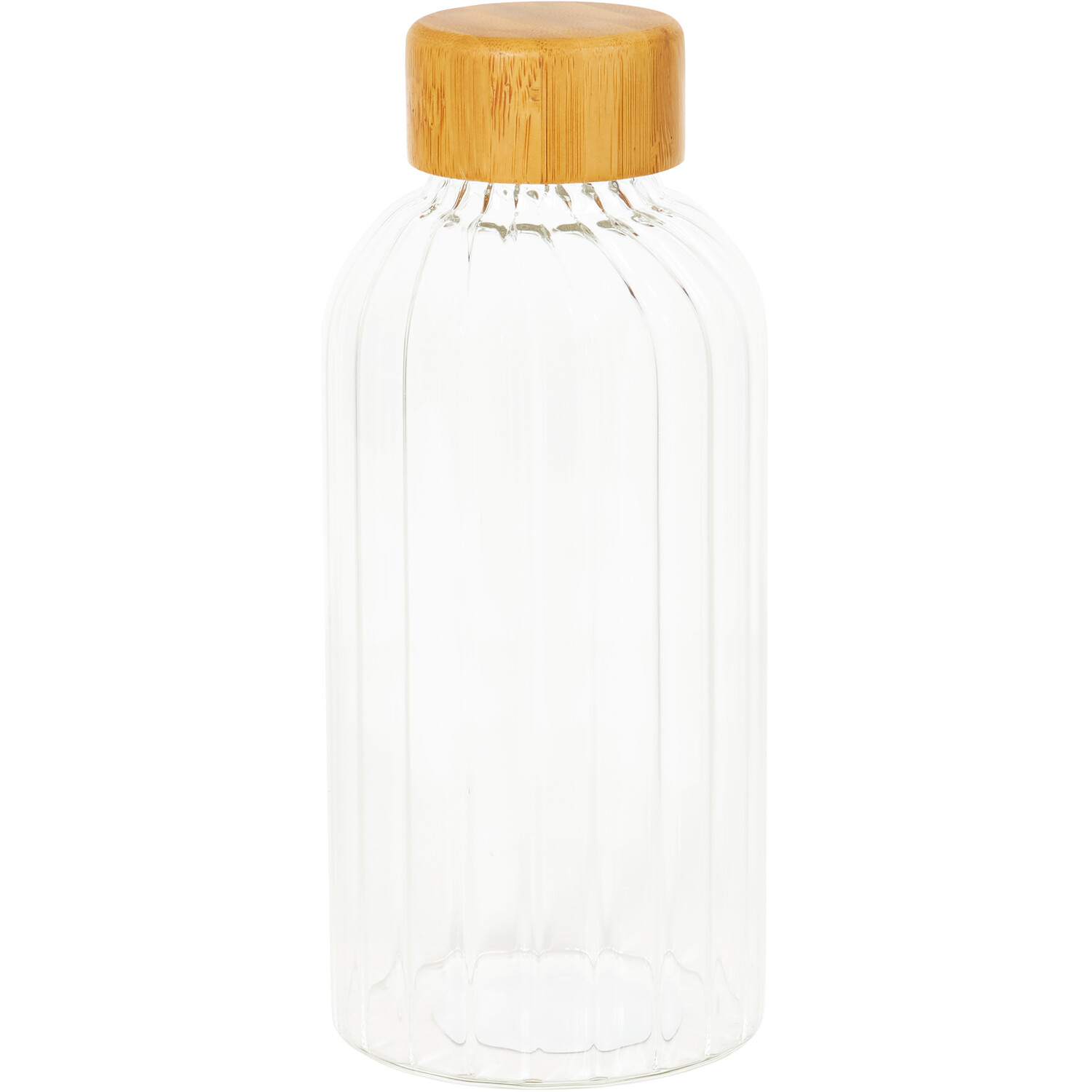 Borosilicate Glass Bottle - Clear Image 2
