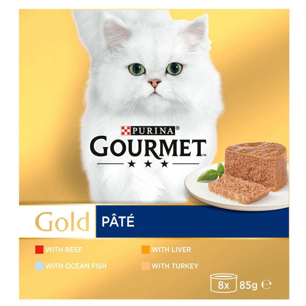 Gourmet Gold Pate Cat Food 8 x 85g (680g) Image 4
