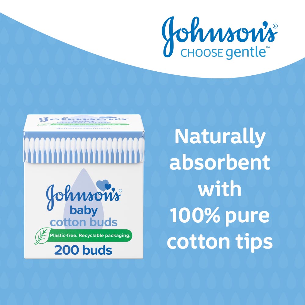Johnson's Cotton Buds 200 pack Image 3