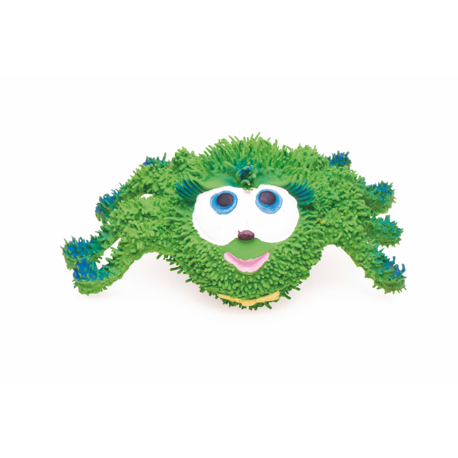 OVO Pals Alfie the Yellow Spider Squeaky Dog Toy Image 2