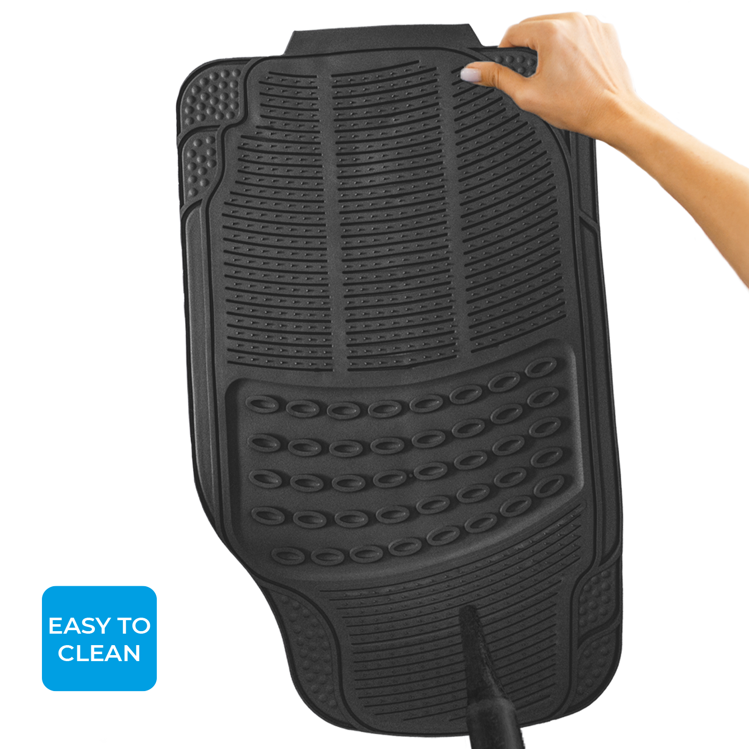 Simply Auto Ambassador PVC Car Mat Set Black Wilko