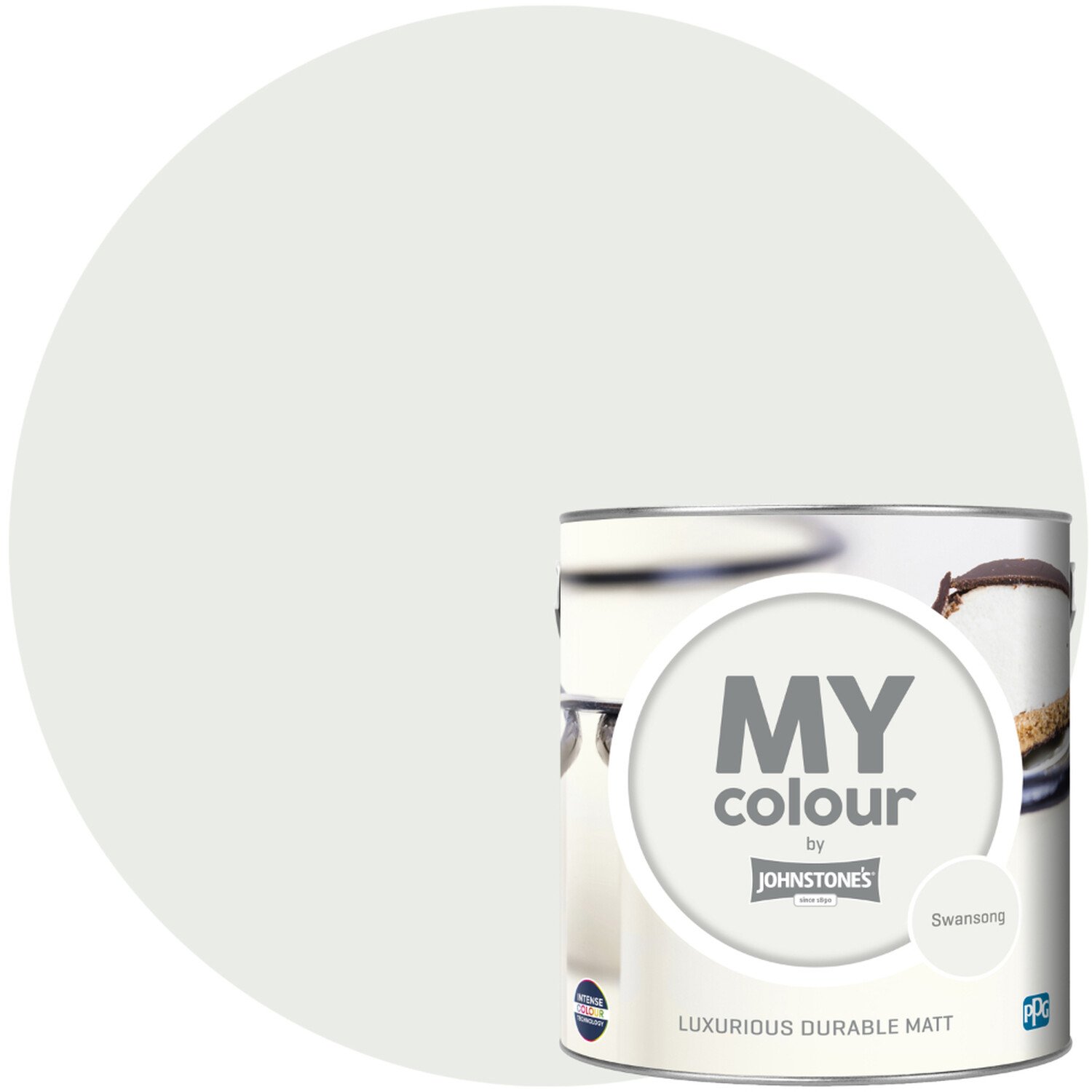 Johnstone's MY Colour Luxurious Durable Matt Paint Swansong Image 1